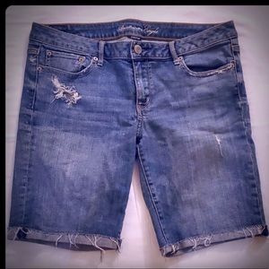 American Eagle Bermuda Jean Shorts